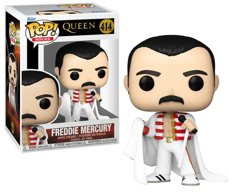 Funko Pop! QUEEN - POP Rocks N° 414 - Freedy Mercury with Cape