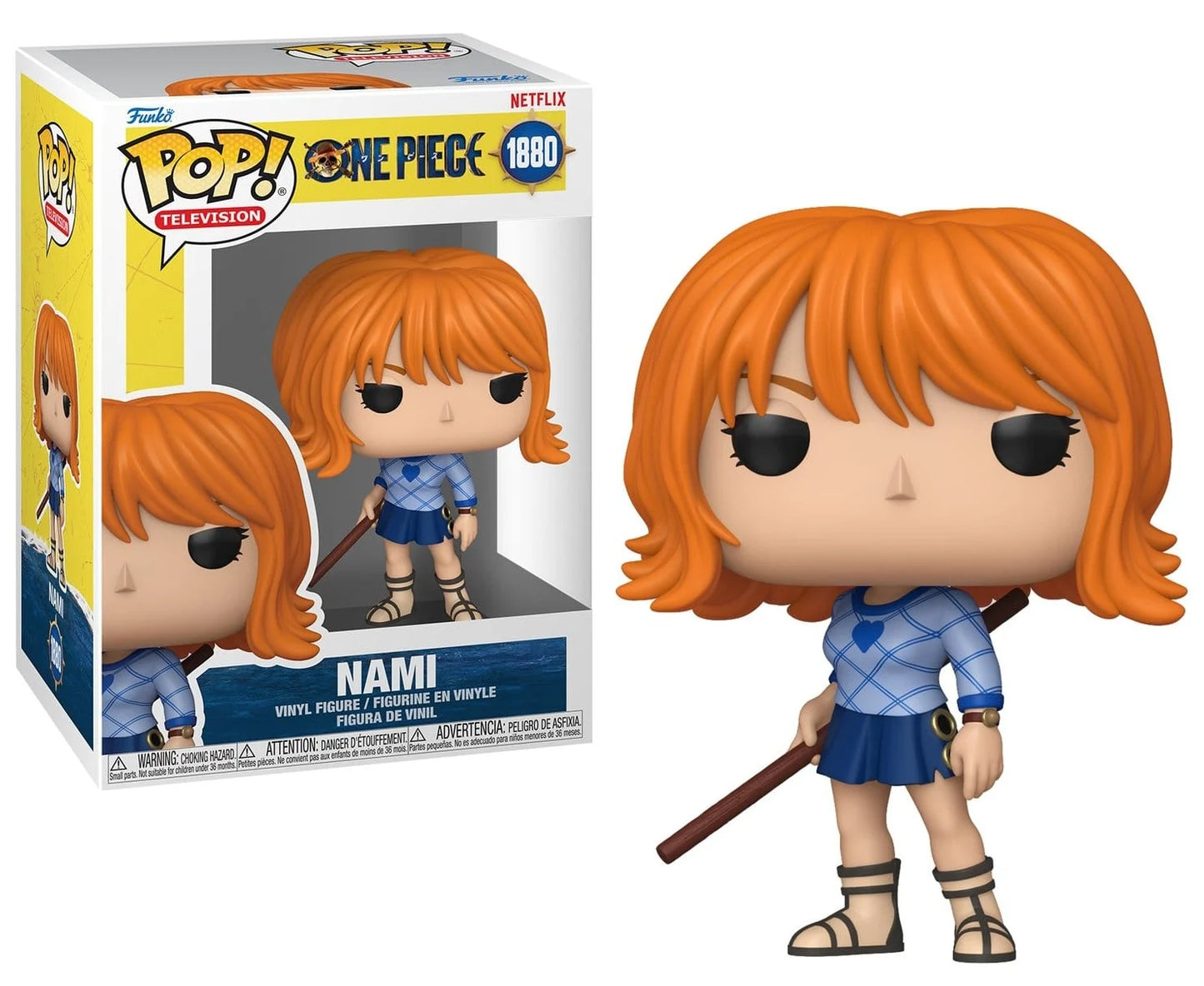 Funko Pop! ONE PIECE NETFLIX - POP TV N° 1880 - Nami