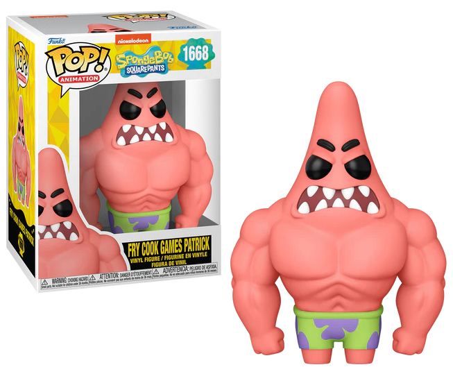 Funko Pop! SPONGEBOB SQUAREPANTS - POP Animation N° 1668 - Patrick with Muscles