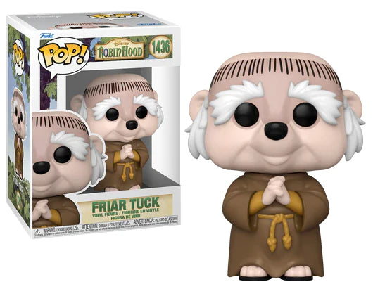 Funko Pop! ROBIN HOOD - POP Disney N° 1436 - Friar Tuck