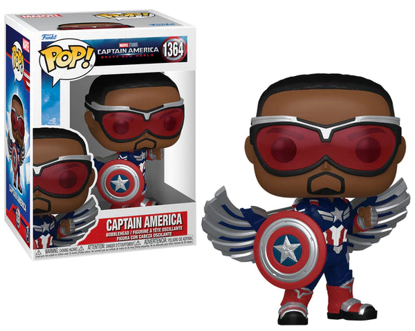 Funko Pop! CAPTAIN AMERICA BRAVE NEW WORLD - POP Marvel N° 1364 - Captain America