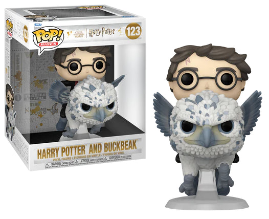 Funko Pop! HARRY POTTER 3 - POP Ride DLX N° 123 - Harry & Buckbeak