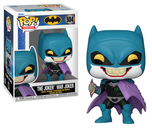*PRE-ORDER* Funko Pop! BATMAN WAR ZONE - POP Heroes N° 504 - Joker