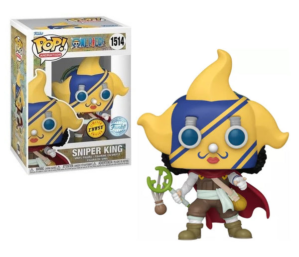 Funko Pop! ONE PIECE - POP Animation N° 1514 - Sniper King CHASE Limited Edition