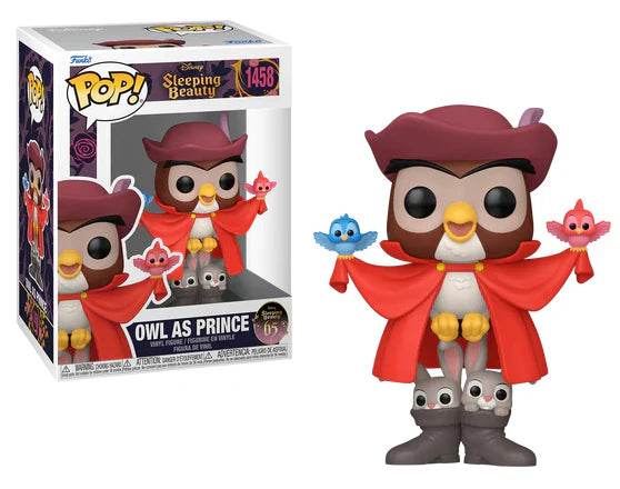 Funko Pop! SLEEPING BEAUTY - POP Disney N° 1458 - Owl as Prince