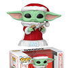 Funko Pop! MANDALORIAN HOLIDAY - POP Star Wars N° 747 - Grogu (Santa)