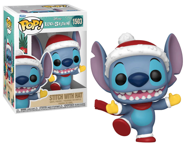 Funko Pop! LILO & STITCH - POP Disney N° 1503 - Stitch with hat