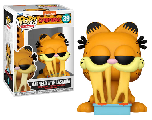 Funko Pop! GARFIELD - POP Comics N° 39 - Garfield with Lasagna Pan