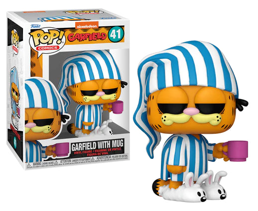 Funko Pop! GARFIELD - POP Comics N° 41 - Garfield with Mug