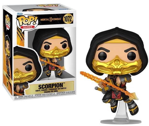 Funko Pop! MORTAL KOMBAT 11 FATALITY - POP Games N° 1072 - Scorpion