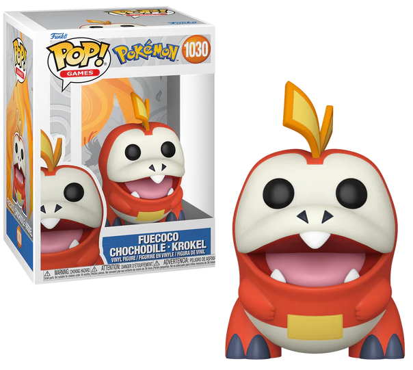 Funko Pop! POKEMON - POP Games N° 1030 - Fuecoco