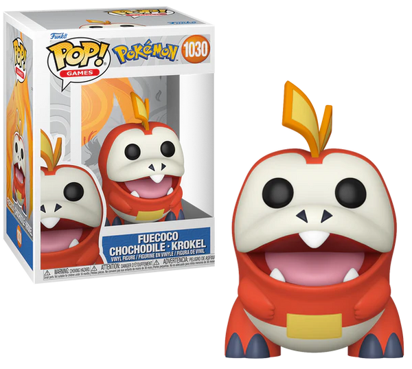 Funko Pop! POKEMON - POP Games N° 1030 - Fuecoco