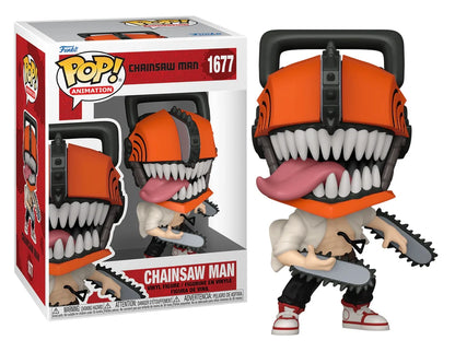 Funko Pop! CHAINSAW MAN - POP Animation N° 1677 - Chainsaw Man (CHASE)