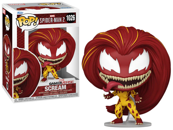 Funko Pop! SPIDER-MAN 2 - POP Games N° 1026 - Scream