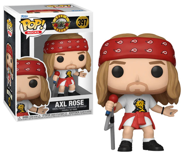 *PRE-ORDER* Funko Pop! GUNS N ROSES - POP Rocks N° 397 - Axel Rose (1980's)