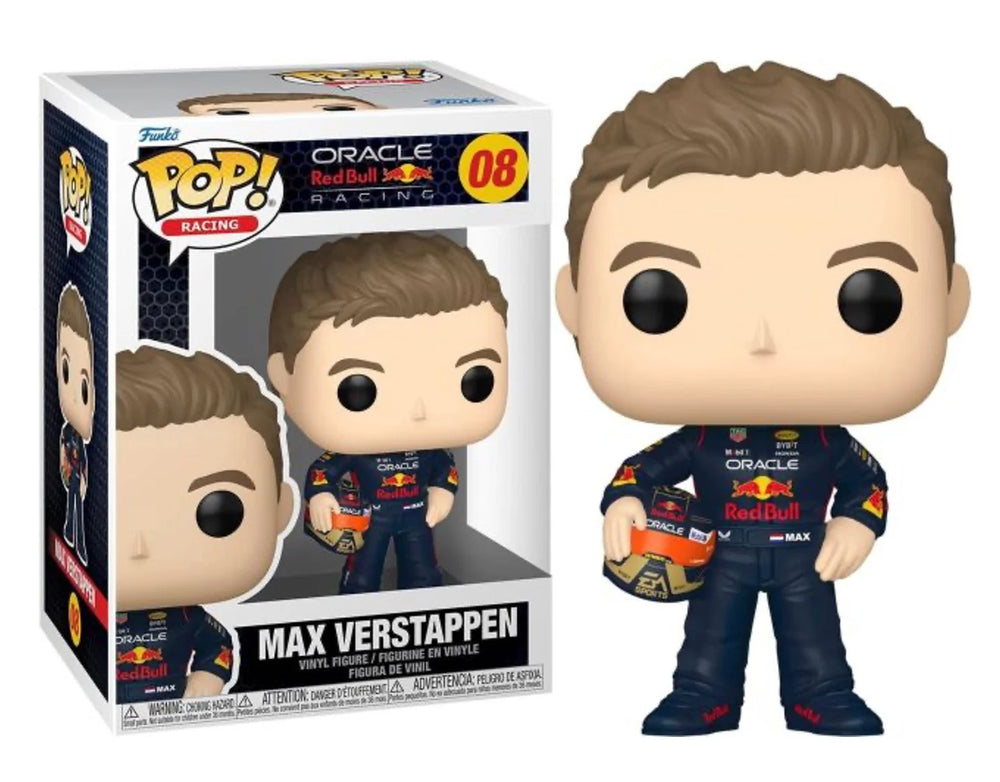 Funko Pop! RACING - POP Racing N° 08 - Max Verstappen with Helm