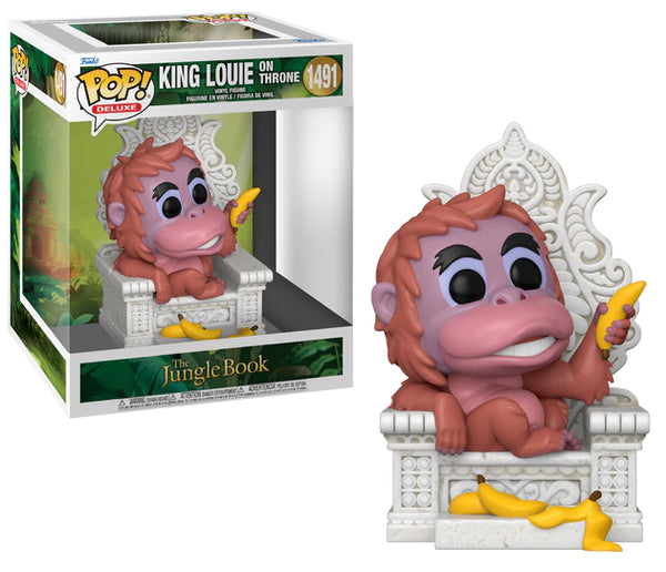 Funko Pop! JUNGLE BOOK - POP Deluxe N° 1491 - King Louie on throne