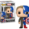 Funko Pop! SPLIT - POP Marvel N° 1431 - Captain America / Steve Roger