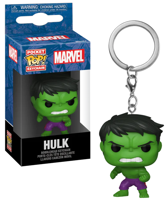 Funko Pocket Pop! MARVEL NEW CLASSICS - Pocket Pop Keychains - Hulk