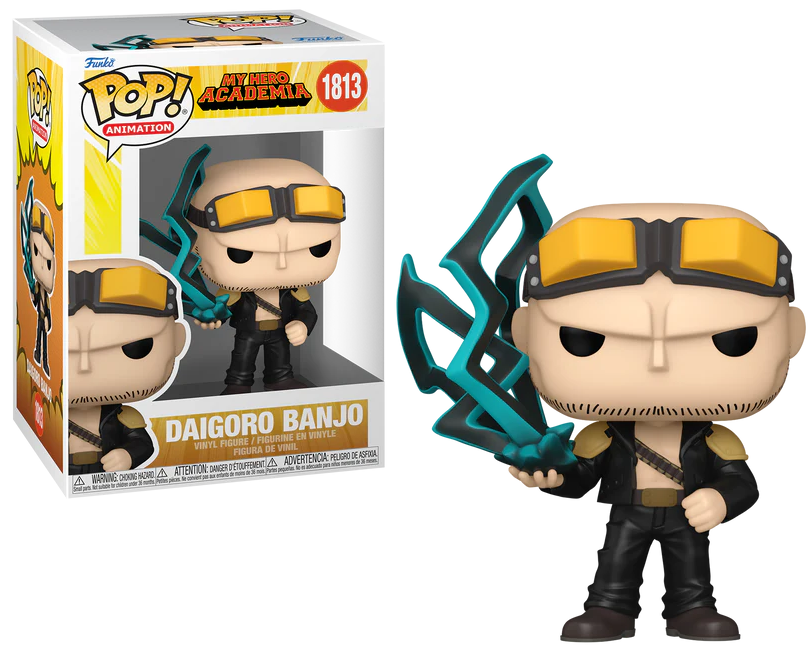 Funko Pop! MY HERO ACADEMIA - POP Animation N° 1813 - Daigoro Banjo (Black Whip)