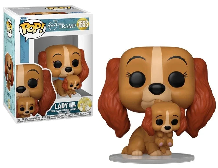 Funko Pop! LADY AND THE TRAMP - POP Disney N° 1553 - Lady with puppy