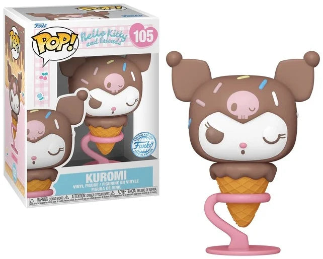 Funko Pop! HELLO KITTY - POP Sanrio N° 105 - Kuromi Ice Cream Cone