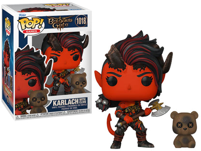 Funko Pop! BALDUR'S GATE 3 - POP & Buddy N° 1018 - Karlach & Clive