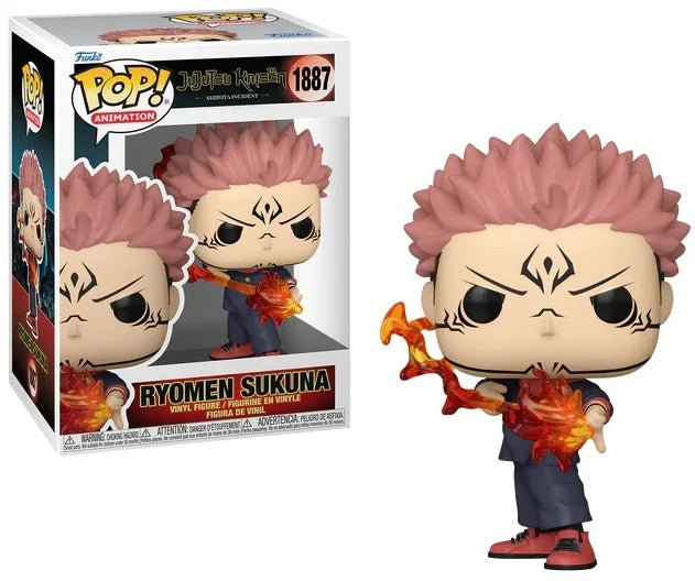 Funko Pop! JUJUTSU KAISEN - POP Animation N° 1887 - Sukuna (Fire Arrow)