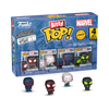 SPIDER-MAN - Bitty Pop 4 Pack 2.5cm - Miles Morales