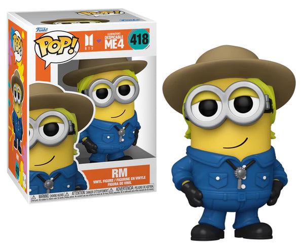 Funko Pop! MINIONS X BTS - POP Rocks N° 418 - RM