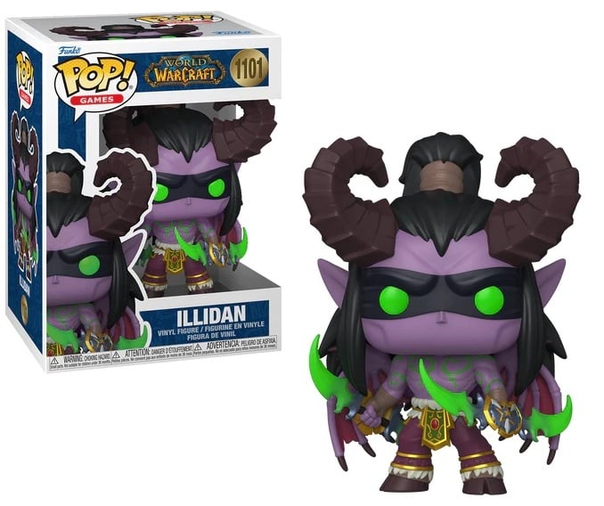 Funko Pop! WORLD OF WARCRAFT - POP Games N° 1101 - Illidan