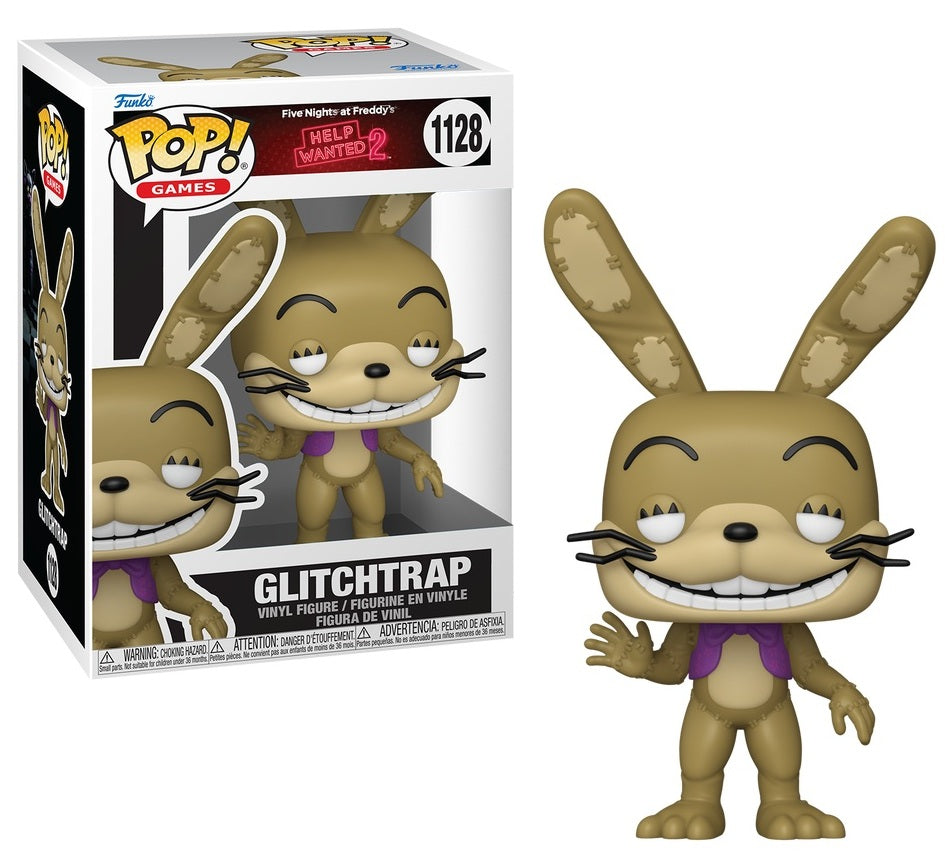 Funko Pop! FNAF HELP WANTED 2 - POP Games N° 1128 - Glitchtrap