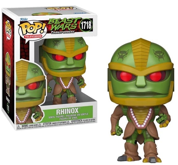 Funko Pop! TRANSFORMERS BEAST WARS - POP TV N° 1718 - Rhinox