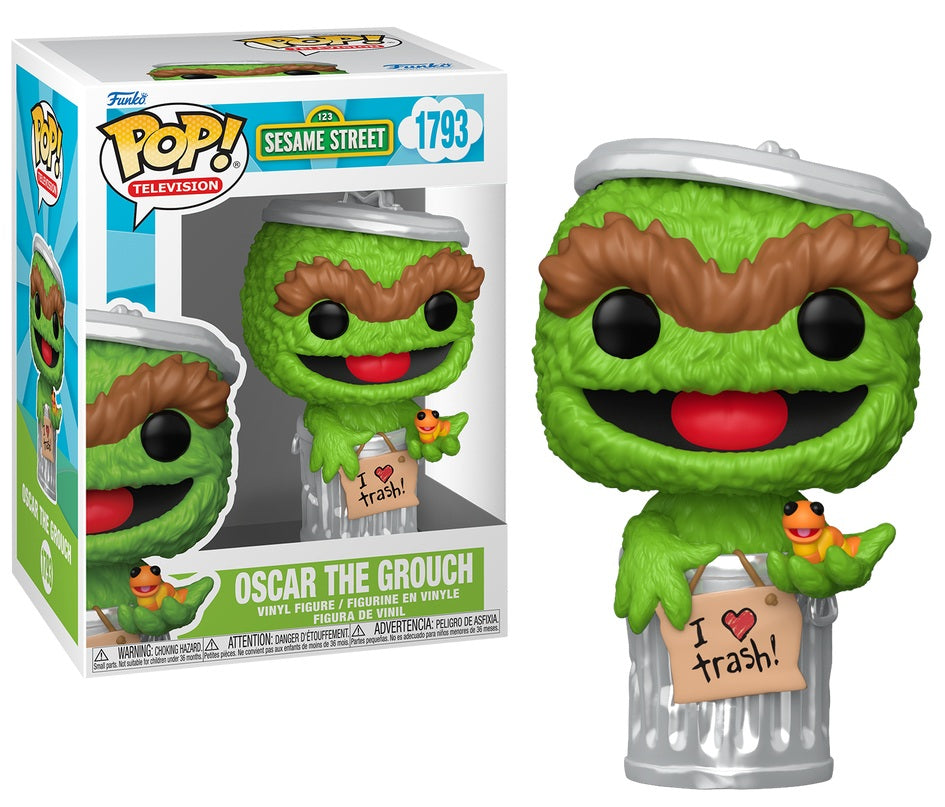 Funko Pop! SESAME STREET - POP TV N° 1793 - Oscar the Grouch