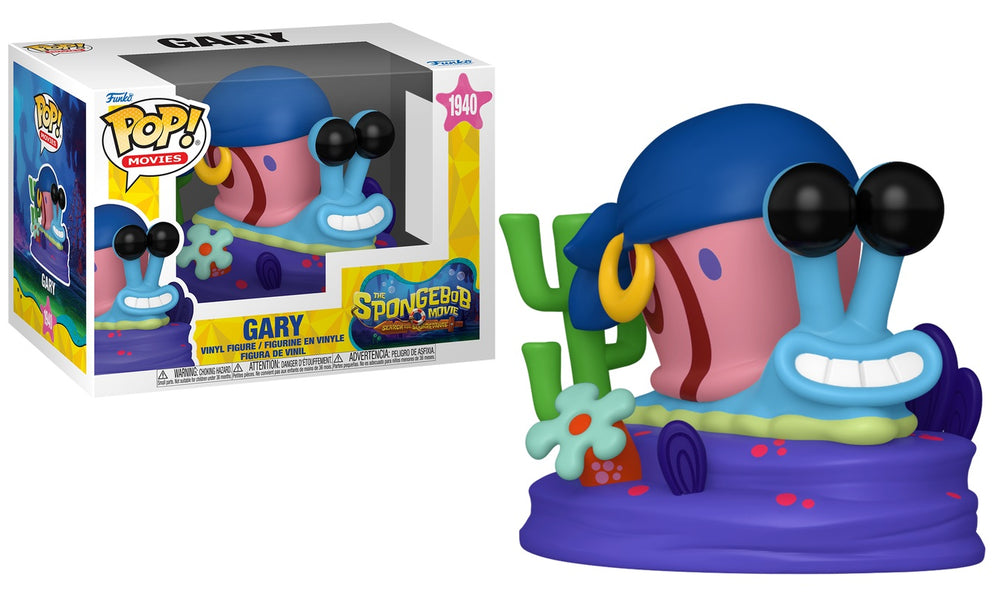 Funko Pop! THE SPONGEBOB MOVIE - POP Movies N° 1940 - Gary (Pirate)