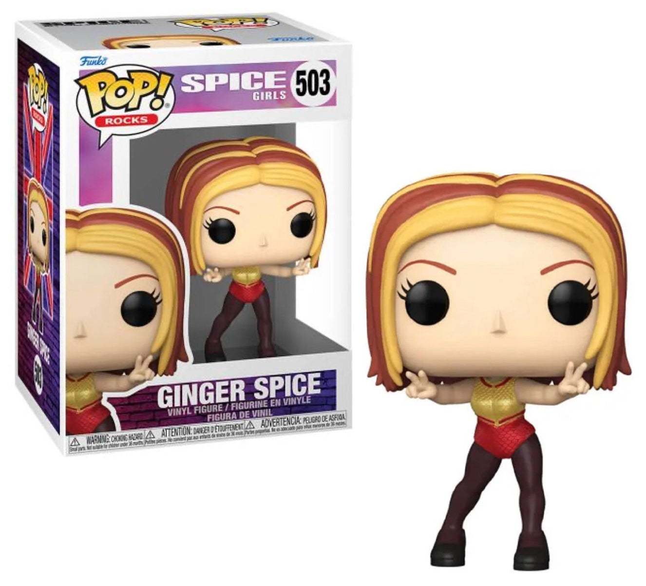Funko Pop! SPICE GIRLS - POP Rocks N° 503 - Ginger (Wannabe)