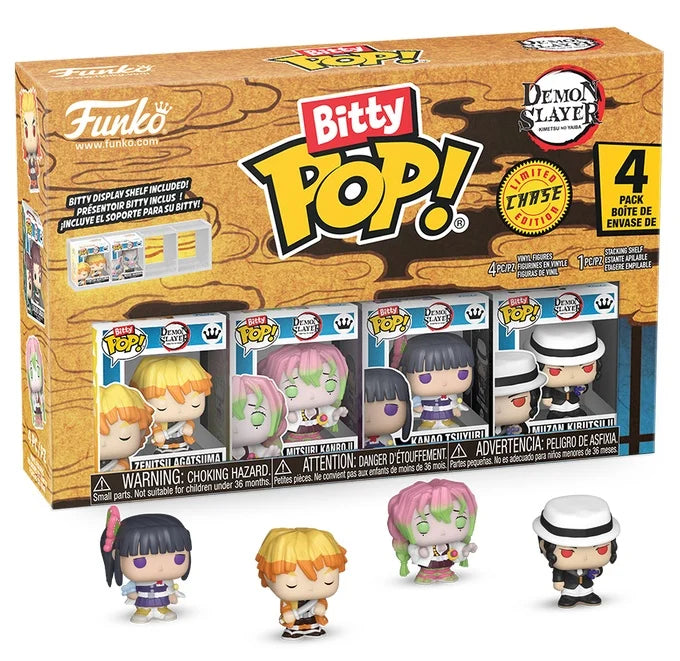 DEMON SLAYER - Bitty Pop 4 Pack 2.5cm - Zenitsu
