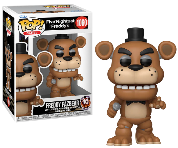 Funko Pop! FIVE NIGHTS AT FREDDY'S - POP Games N° 1060 - Freddy