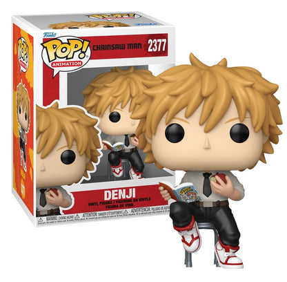 Funko Pop! Chainsaw Man - POP Animation N° 2377 - Chainsaw Man Denji Readers