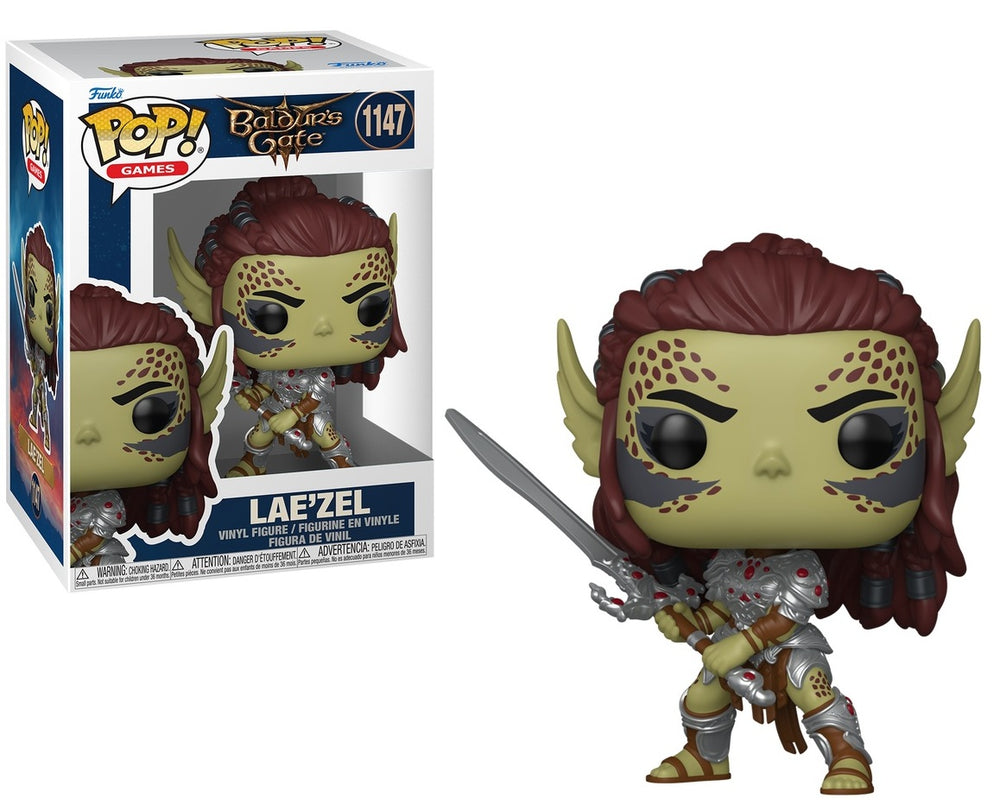 Funko Pop! BALDUR'S GATE 3 - POP Games N° 1147 - Lae'zel with Sword