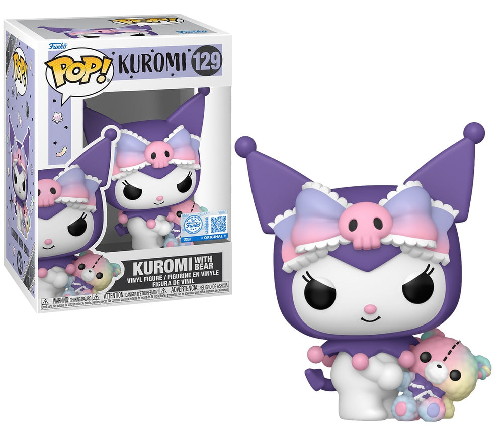 Funko Pop! SANRIO - POP N° 129 - Kuromi with bear
