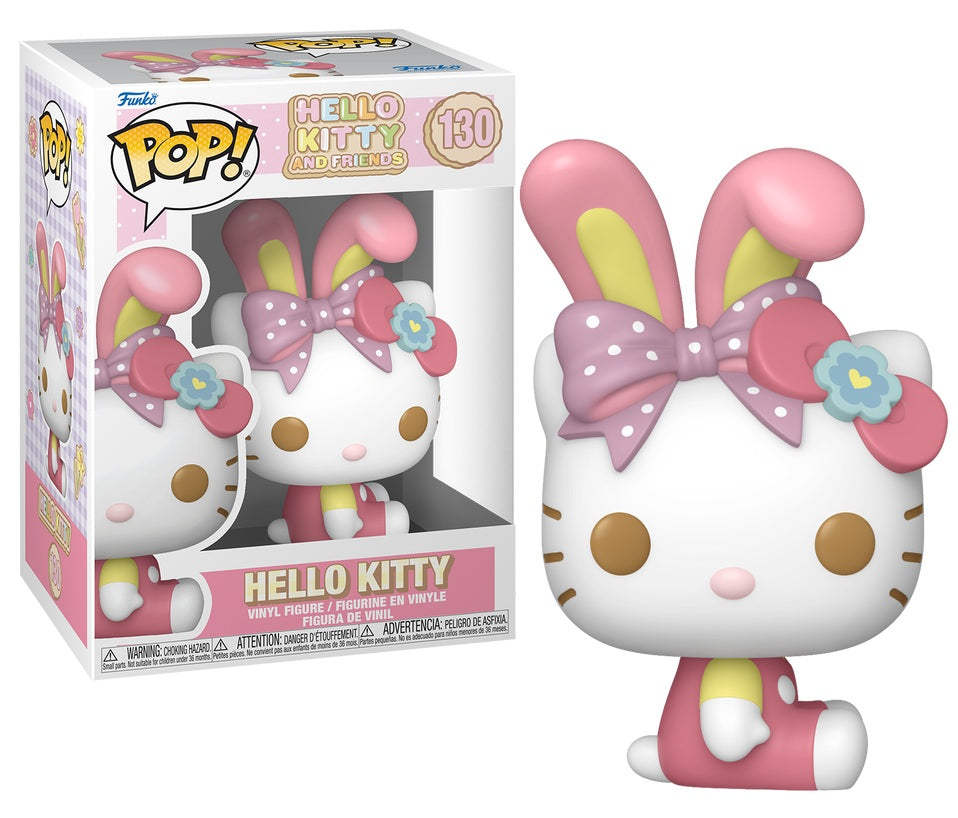 Funko Pop! HELLO KITTY SPRING - POP Sanrio N° 130 - Hello Kitty with bunny ears