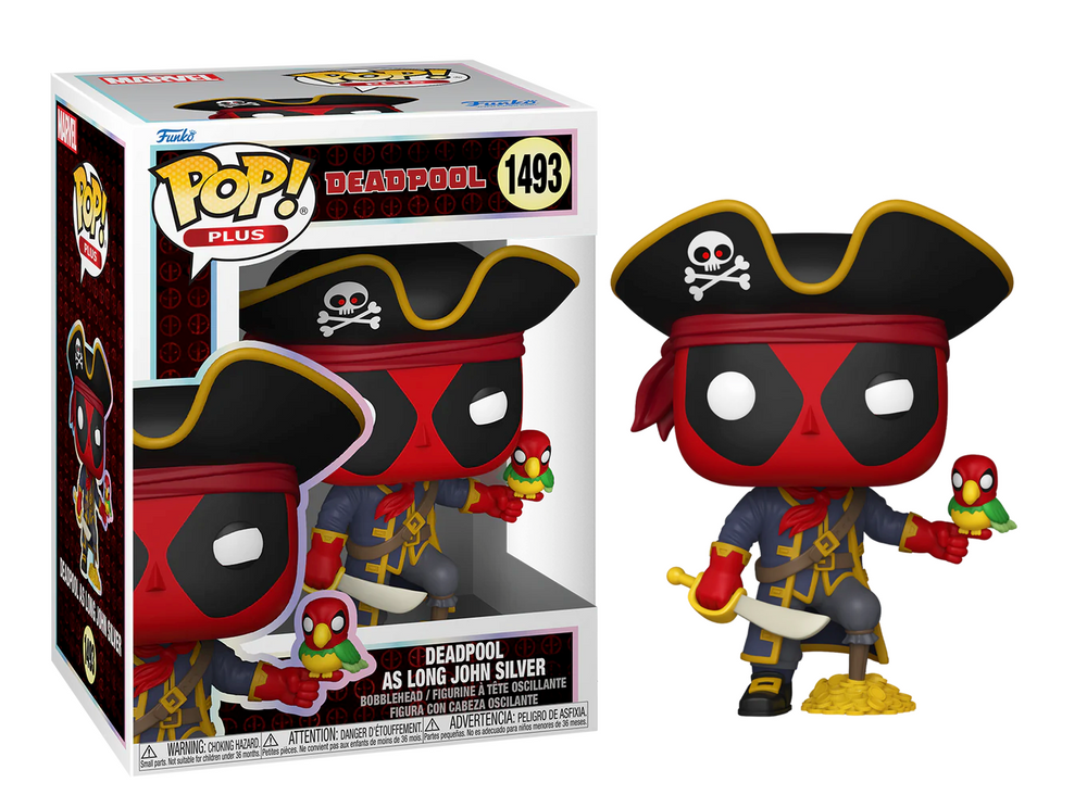 Funko Pop! DEADPOOL - POP Plus N° 1493 - Deadpool As Long John Silver