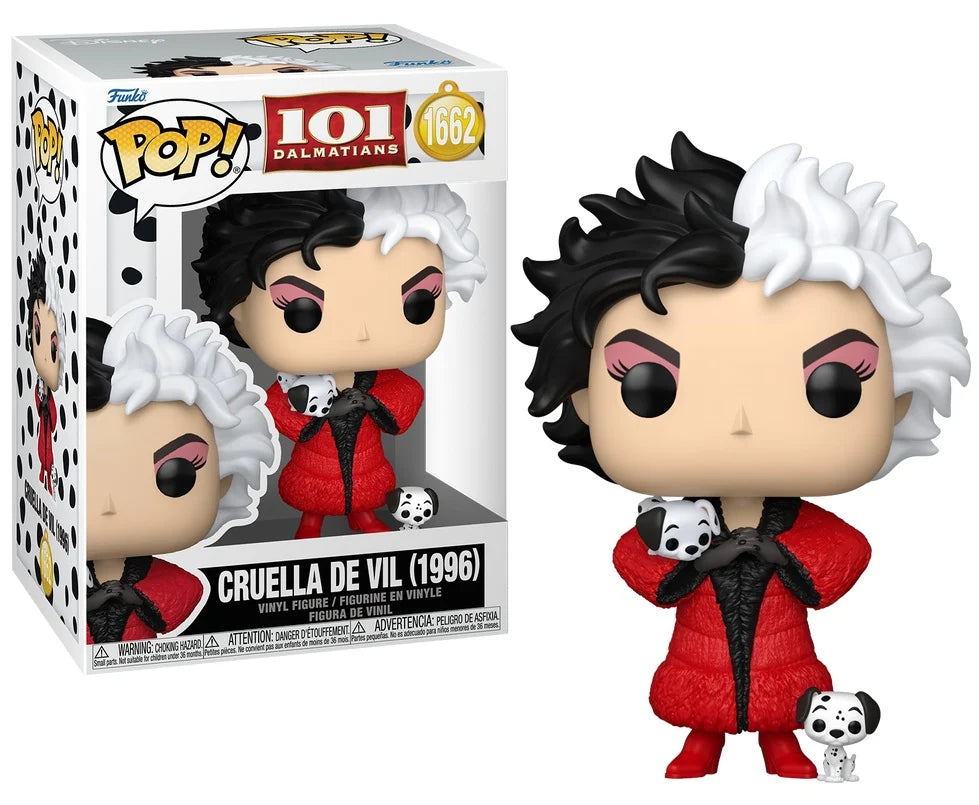 Funko Pop! 101 DALMATIANS (1996) - POP Disney N° 1662 - Cruella De Vil