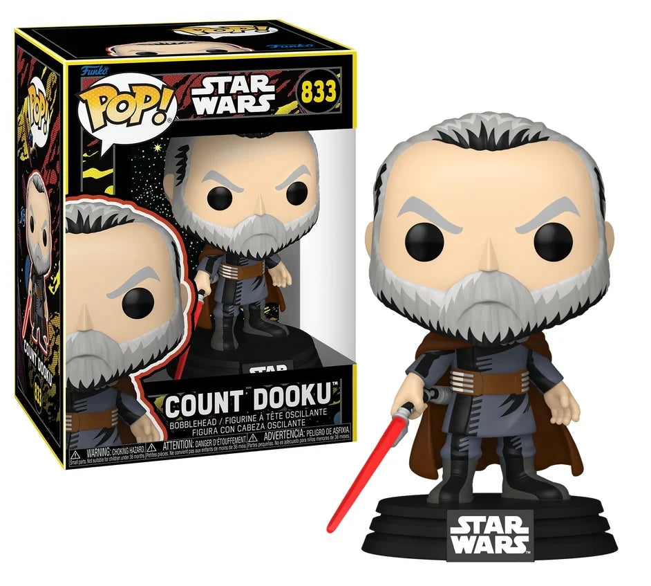 Funko Pop! MAY THE FOURTH - POP N° 833 - Count Dooku (Retro)