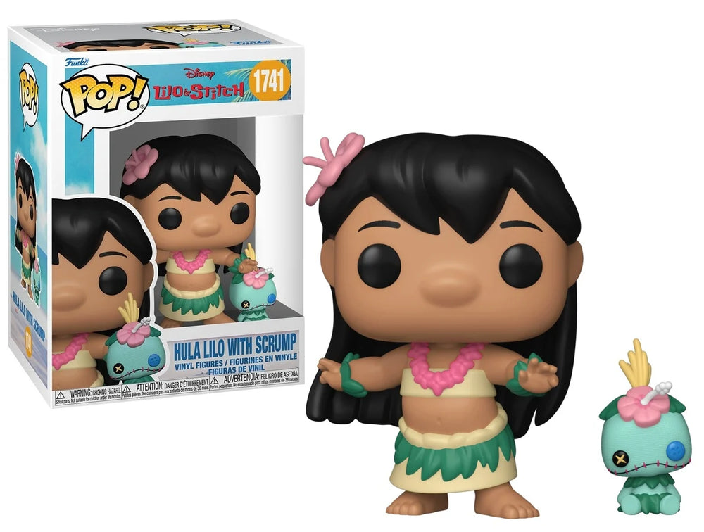 Funko Pop! LILO & STITCH - POP Disney N° 1741 - Hula Lilo with Scrump