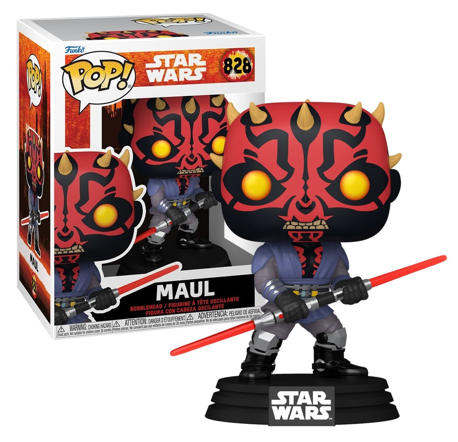 Funko Pop! DARTH MAUL - POP Star Wars N° 828 - Maul