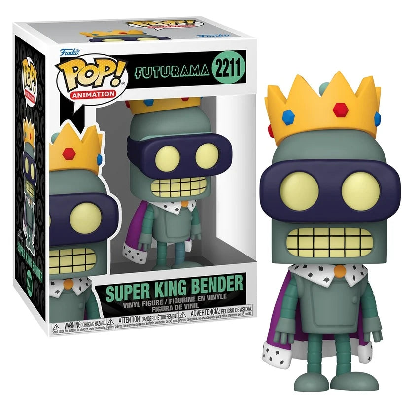 Funko Pop! FUTURAMA - POP Animation N° 2211 - Super King Bender