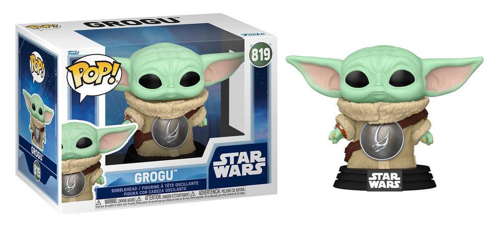 Funko Pop! MANDALORIAN & GROGU - POP Star Wars N° 819 - Grogu