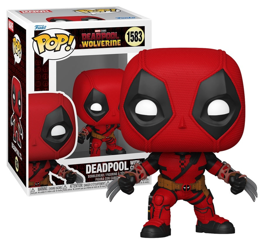 Funko Pop! DEADPOOL & WOLVERINE - POP Marvel N° 1583 - Deadpool with claws